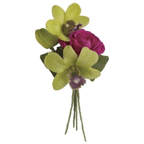 Orchid Celebration Boutonniere
