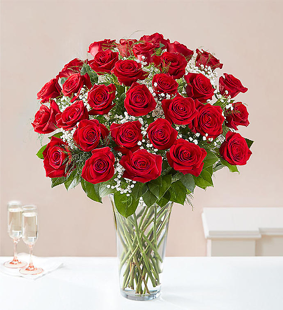 Ultimate Elegance&trade; Long Stem Red Roses